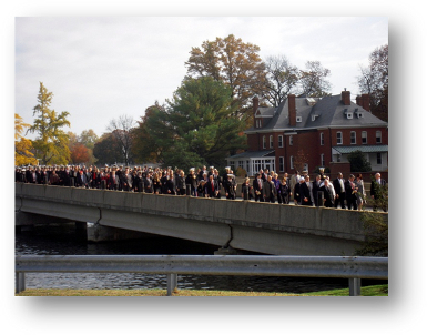 procession funeral cemetary crossing bridge annapolis 2008